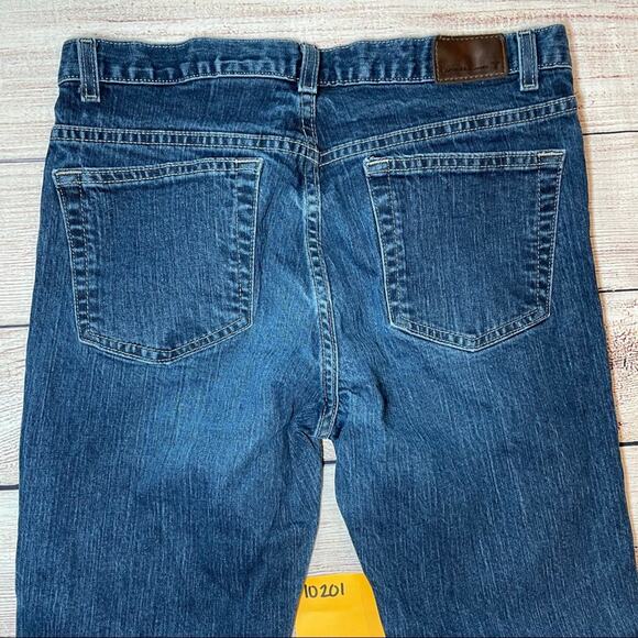 CALVIN KLEIN ICONIC STRAIGHT CUT BLUE JEANS 12 - Picture 5 of 7
